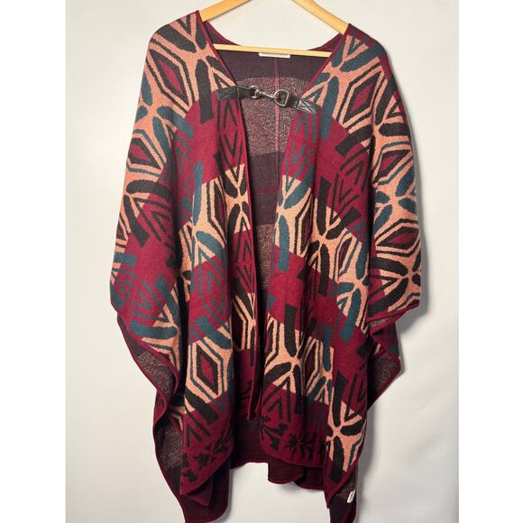 Rebecca Minkoff Scarves & Wraps for Women for sale | eBay Rebecca Minkoff Geometric Poncho/Wrap Diamond Pattern One Size